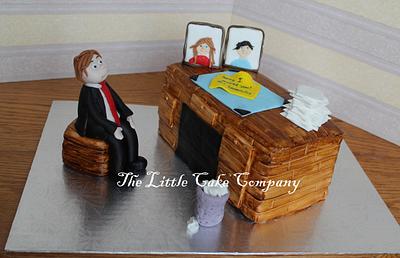 businessman cake - Cake by The Little Cake Company