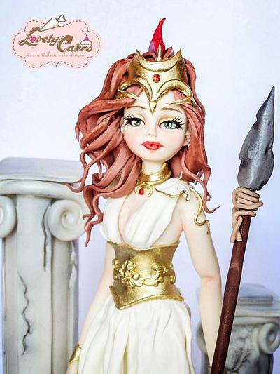 Athena : Sugar Myths and fantasies Collaboration 2.0 - Cake by Lovely Cakes di Daluiso Laura