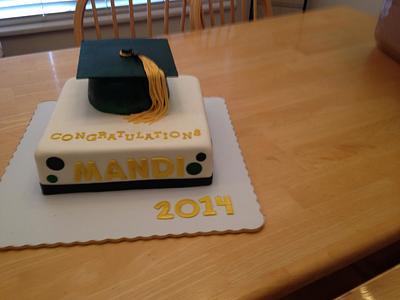 graduation cake - Cake by Beverlee Parsons