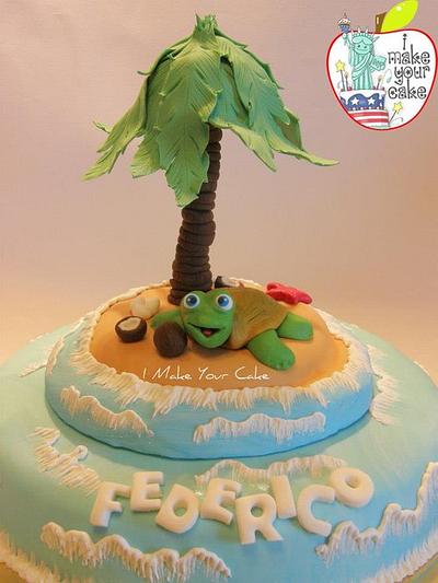 Turtle Beach - Cake by Sonia Parente