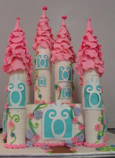 Princess Castle cake - Cake by liesel