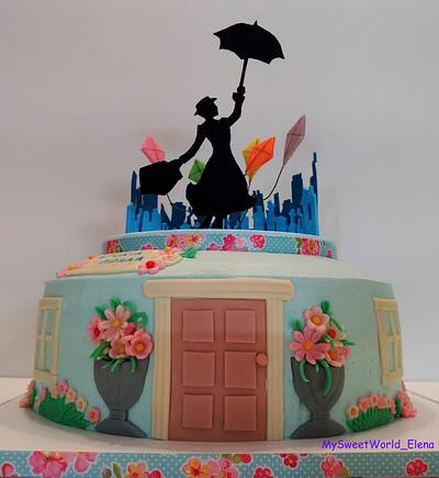 Mary Poppins...fly a kite - Cake by My Sweet World_Elena