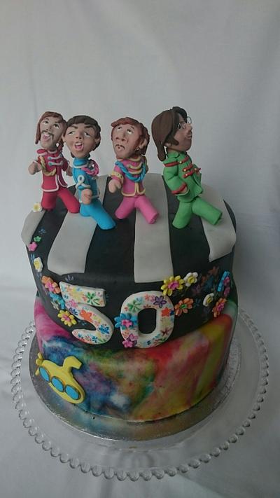 Beatles mania - Cake by Caterina Fabrizi