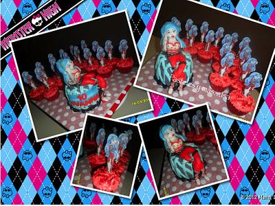 MONSTER HIGH - Cake by Pastelesymás Isa