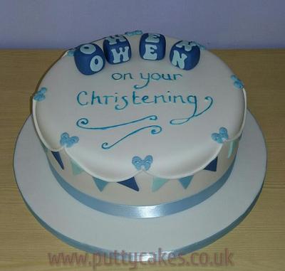 Christening Cake - Cake by Putty Cakes