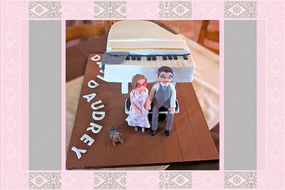 Our wedding cake!!! - Cake by Auxai Tartas