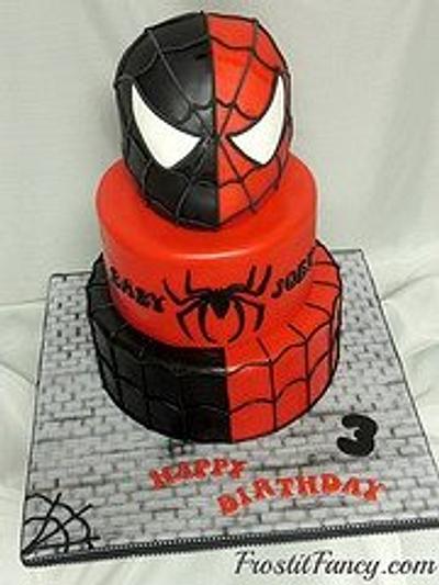 Spider-Man/Vemon - Cake by Frost it Fancy Cakes