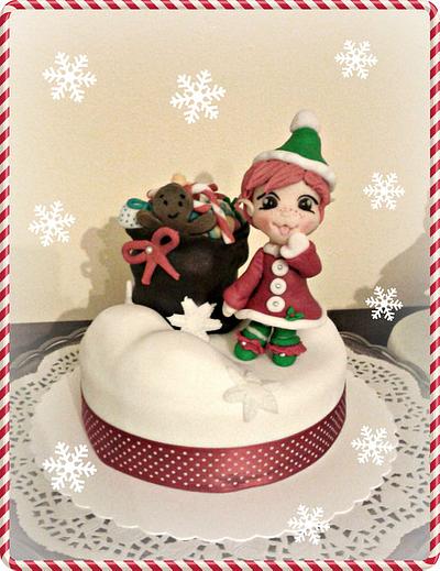 Sweety Christmas Elf - Cake by Stefania