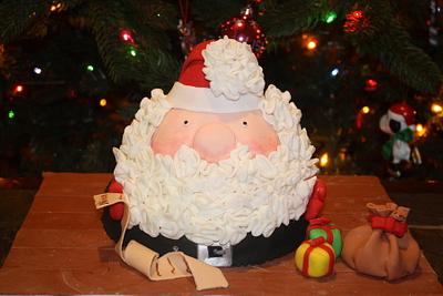 Santa  - Cake by Lisa