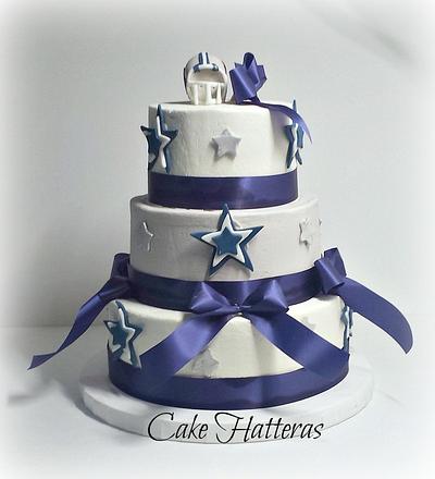 Dallas Cowboy Birthday Cake - Cake by Donna Tokazowski- Cake Hatteras, Martinsburg WV