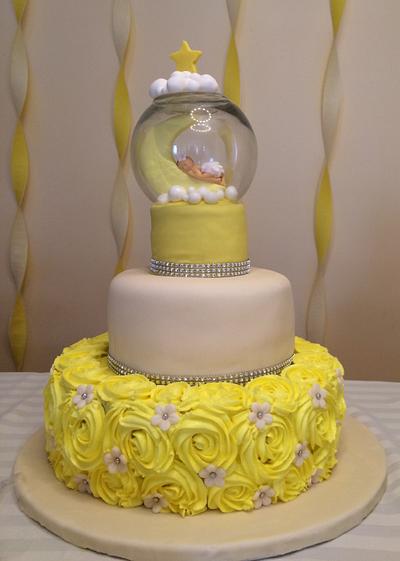 Baby shower cake - Cake by Cakes Paradise