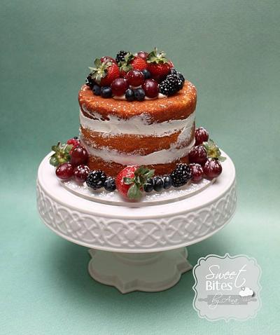 Simple naked cake - Cake by Sweet Bites by Ana