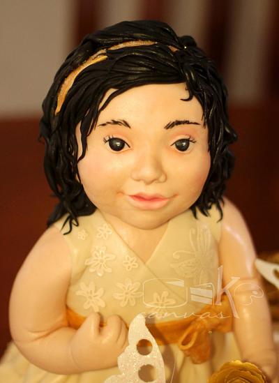 Gianna’s baby steps… - Cake by Anna Mathew Vadayatt