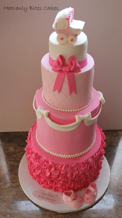 Ruffles & Swags & Quilting...oh my! - Cake by Tara Kelly