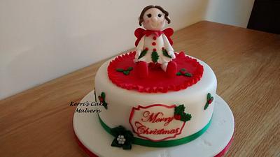 Holly fairy - Cake by Kerri's Cakes