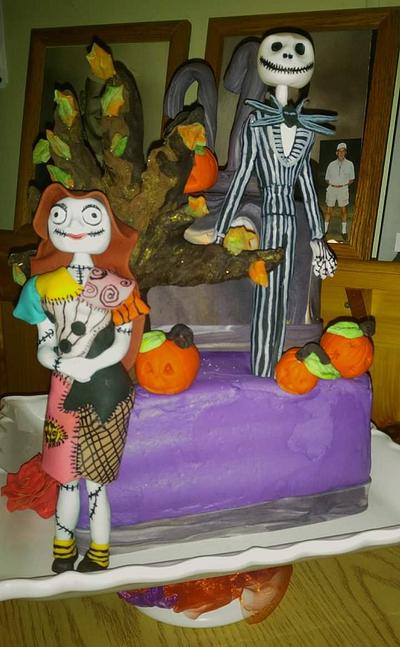 The Nightmare Before Christmas! - Cake by Jduff