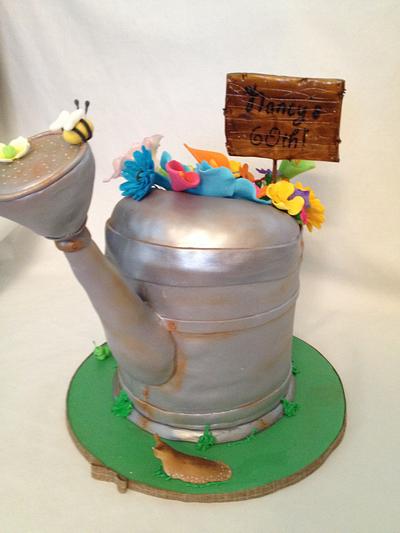 60th gardening cake - Cake by KerrieA