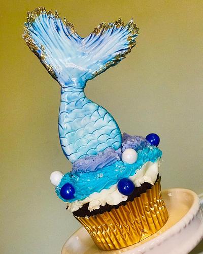 Mermaid cupcakes - Cake by Carola Gutierrez