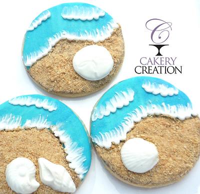 Beach Cookies - Cake by Cakery Creation Liz Huber