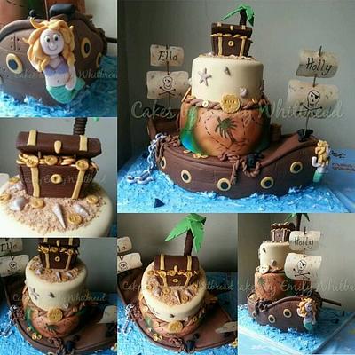 Pirate Themed cake x - Cake by Emily Whitbread