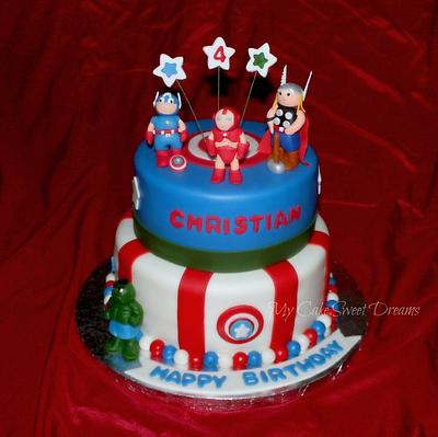 Avengers Birthday Cake - Cake by My Cake Sweet Dreams