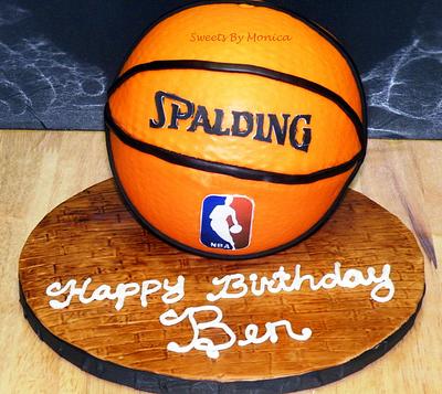 Basketball Birthday - Cake by Sweets By Monica