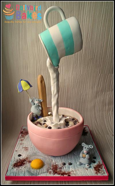 Milk Jug & Bowl Cake - Cake by Dollybird Bakes