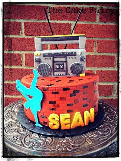 Hubby's Hip Hop Cake :) - Cake by Renee Daly