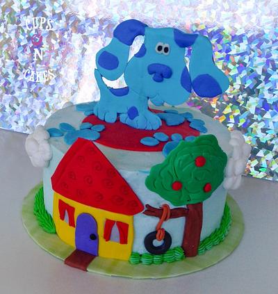 Blues clues  - Cake by Cups-N-Cakes 