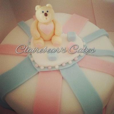 baby shower cake - Cake by ClairebearsCakes