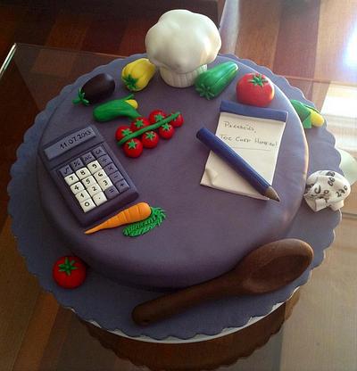 Account chef cake - Cake by Joana Sousa