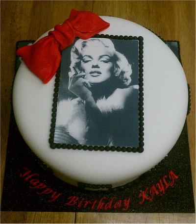 Marily Monroe Cake - Cake by Peggy