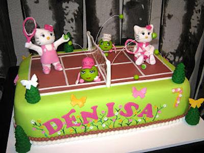 Hello Kitty cake - Cake by COMANDATORT
