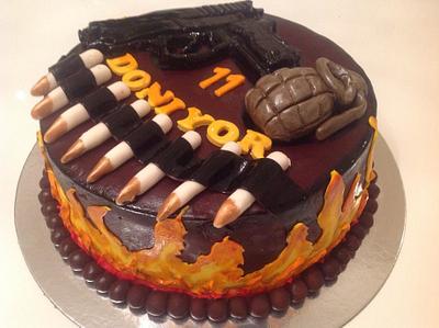Boys' themed cake - Cake by Malika