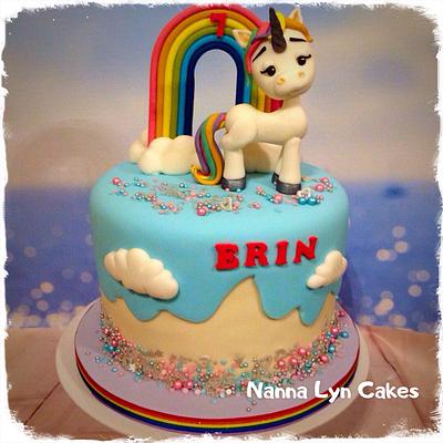 Unicorn - Cake by Nanna Lyn Cakes