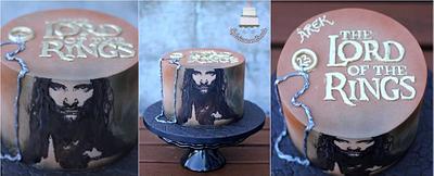 "I am Aragorn son of Arathorn"  - Cake by Sylwia