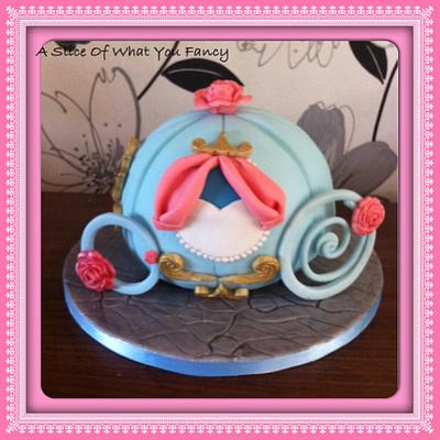 Princess carriage  - Cake by ASliceOfWhatYouFancy
