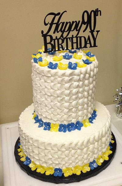 Happy 90th Birthday - Cake by Guppy