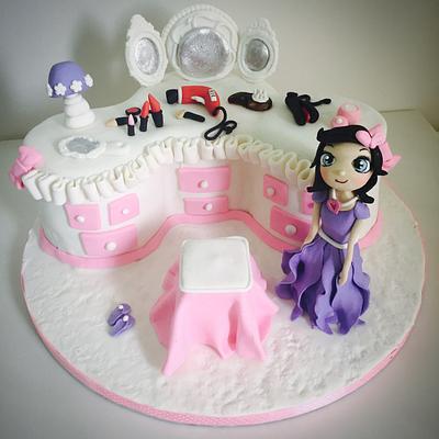 Dressing table cake - Cake by Mishmash