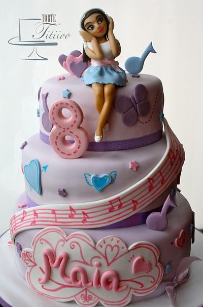 Violetta - Cake by Torte Titiioo