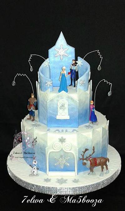 Frozen - Cake by Zahraa Fayyad