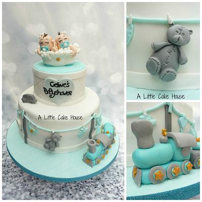 baby shower cake  - Cake by a little cake house 