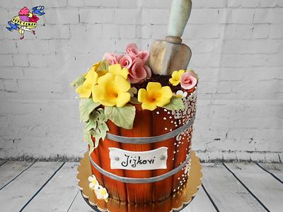 Flower Box - Cake by Petra Krátká (Petu Cakes)