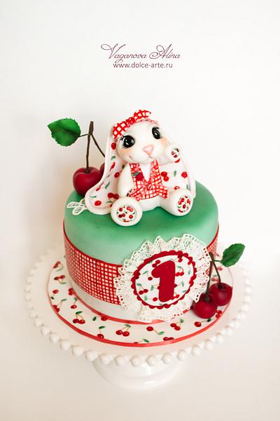 cute little bunny - Cake by Alina Vaganova