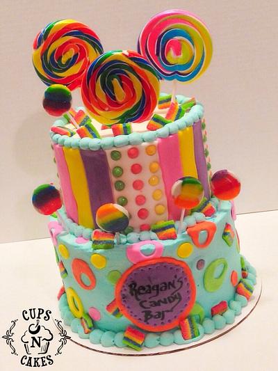 Candy Land - Cake by Cups-N-Cakes 
