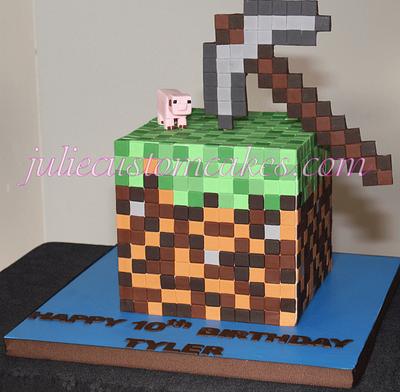 Minecraft - Cake by twinmomgirl