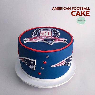 Torta Fútbol Americano Envigado - Cake by Dulcepastel.com
