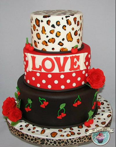 Rockabilly Wedding - Cake by Heather Nicole Chitty