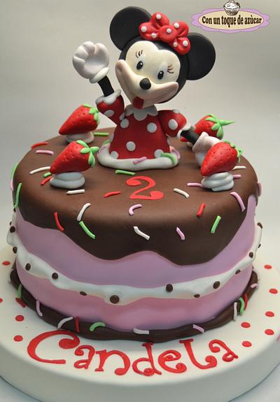 Minnie Mouse cake - Cake by Con un toque de azúcar - Georgi