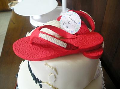 slippers - Cake by Patrice Pelayo